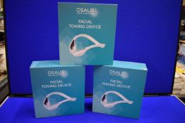 3x Osalis Facial Toning Devices