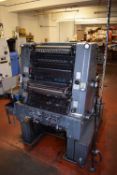 *Heidelberg 36x52cm GTO52 Printing Press, Machine No. 685016, 41327365 Impressions Done