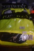 Portwest Hi-Vis Work Trousers Size: 36