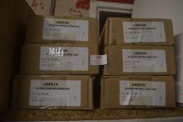 36x 125ml Tins of Liberon Wood Stopping Dark Oak