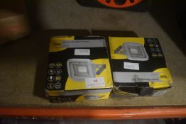 2x Yale Outdoor Security Lights