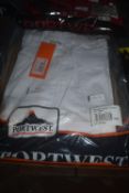 Portwest White Stretch Combat Trousers Size: 36x31