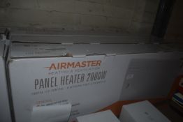 *3x Air Master Panel Heaters 2000w