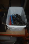 Box of Assorted Drill Bits