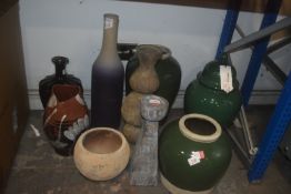 *Quantity of Assorted Vases, Urns, etc.