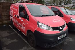 *Nissan NV200 Acenta DCI Van, Reg: FX18 PNO