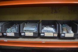 *4x Plastic Storage Bin and Contents