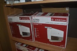 *4x Ariston Aures Multi Instantaneous Electric Water Heater (salvage)