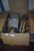 Mixed Lot Including Wrenches, Vices, Sockets, etc.