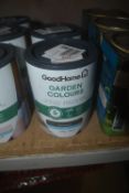 2x 1.75L Tins of GoodHome Garden Colours Multi-Surface Paint Sacramento Matt