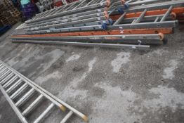 *Twenty Tread Galvanised Steel Scaffold Ladder