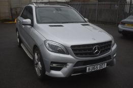 Mercedes ML350 AMG Line Prem Bluetec, Reg: AU65 ODT, MOT: February 2027, 2987cc - with V5 & Key