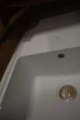 *White Single Bowl Sink (AF)