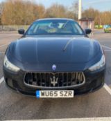 Maserati Ghibli Reg: WU65 SZR Mileage:250220, MOT: 18 March 2026, 2987cc Date of First