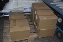 9x Boxes of 48x Miniature Milk Bottles 250ml