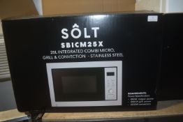 *Solt Stainless Steel 25L Integrated Combi Microwave Grill Oven Model SB1CM25X