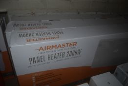 *3x Air Master Panel Heaters 2000w