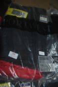 Portwest Black & Red Service Trousers Size: 32x32-33