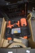 Mixed Lot of Tools Including Cordless Drill, Hammers, etc.