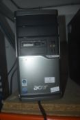 *Acer Veriton M464 Desktop Computer (hard drive removed)