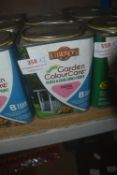 2x 1L Tins of Liberon Garden Colour Care Shed & Building Paint Fuchsia