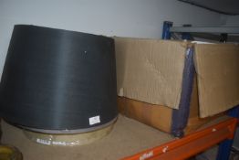 *Assorted Lamp Shades, and a Light Fittings