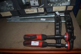 *2x Eessey Quick Clamps 16”x7”