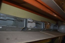 *Contents of Shelf to Include Assorted Metal Component Bins, and Assorted Fittings