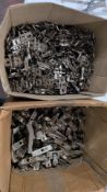 *Box of Cantilever Cupboard Hinges and Back Plates