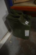*Army Style Jerry Can 20L with Spout