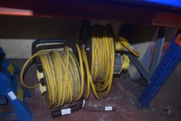 *2x 110v Extension Reels