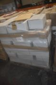 *Pallet of Clear Glass Jars