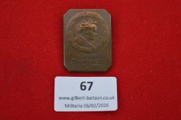 German Sänger association commemorative badge, “10. Deutsches Sängerbundesfest, Wien 1928”,