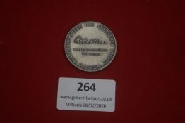 German Winter Relief of the German People (WHW) donation medal, dated Winterhilfswerk des