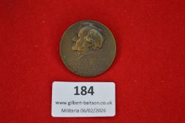 German commemorative medal for Richard Wagner National Monument, Leipzig, marking the foundation