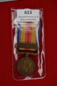 Japanese China Incident War Medal (1937–45), bronze issue with bar bearing Japanese characters, on