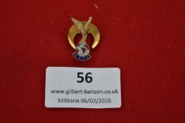 RAFA Sweetheart / Lapel Badge (Crescent Form)