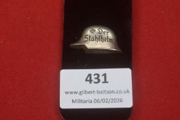 “Der Stahlhelm” veterans’ organisation helmet-shaped badge, bearing the inscription “Der Stahlhelm”,