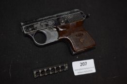 Italian Brevetata self-loading pistol, Model 1949, calibre .22. Marked BREVETTATA – MADE IN ITALY