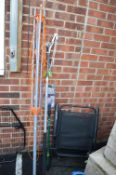 Garden Chair, Rotary Clothes Airer, Tree Loppers, etc.