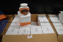 *20+ Bookblock White Clay Wax Burners in Presentation Box