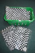 9x Pair of Chef’s Checkerboard Trousers Size: 2XL