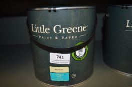 *1x 2.5L of Little Greene National Trust Medium Intelligent Water Based Satin
