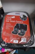Autocare Leather Look Car Seat Covers