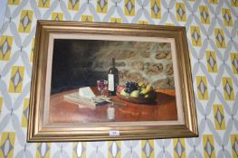 Oil on Board Still Life by Rex Flood