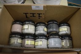 *10x Little Greene National Trust Paint Sample Pots 60ml (assorted colours)