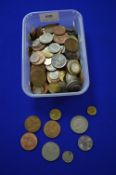 Assorted Vintage British and Other Coinage