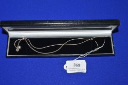 Sterling Silver Chain & Pendant (scrap) ~5g total