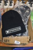 ~15x Frenchie Black Beanie Hats