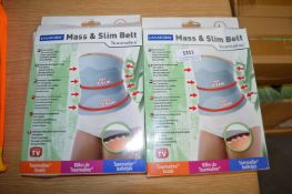 2x Lanaform Mass Slim Belts